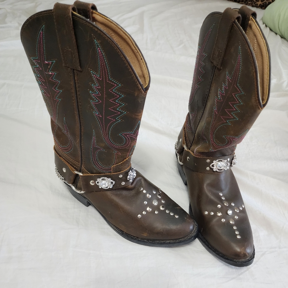 Smoky Mountain women's leather boots